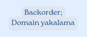 Backorder Nedir ve Neden Önemlidir?